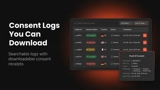 CookieRay GDPR Consent Banner screenshot