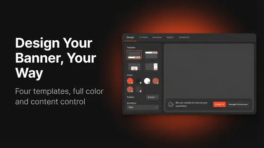 CookieRay GDPR Consent Banner screenshot