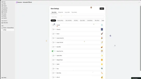 Seasons ‑ Animated Effects screenshot