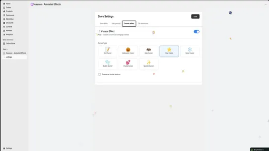 Seasons ‑ Animated Effects screenshot