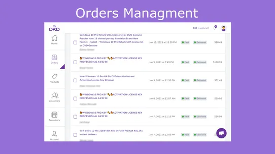 DKD ‑ Digital Key Delivery screenshot