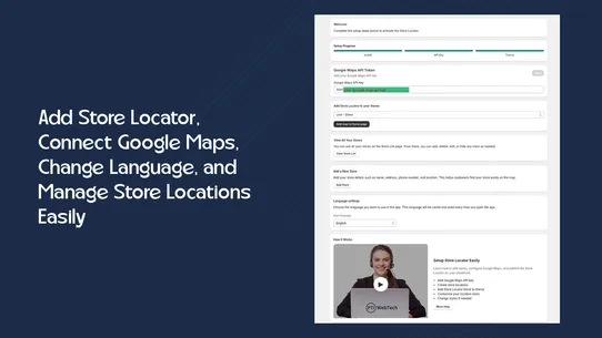 PTI Store Locator screenshot
