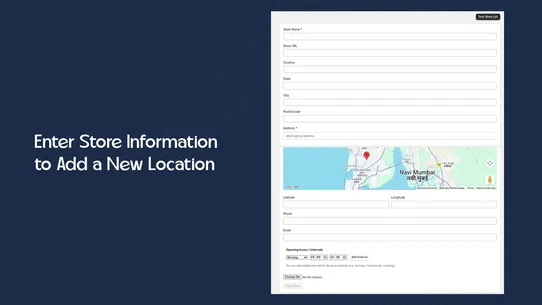 PTI Store Locator screenshot