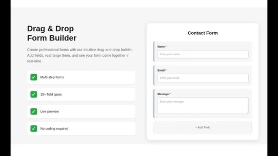Action Forms screenshot