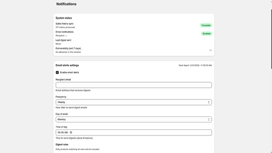 StockSweep: Dead Stock &amp; ROI screenshot