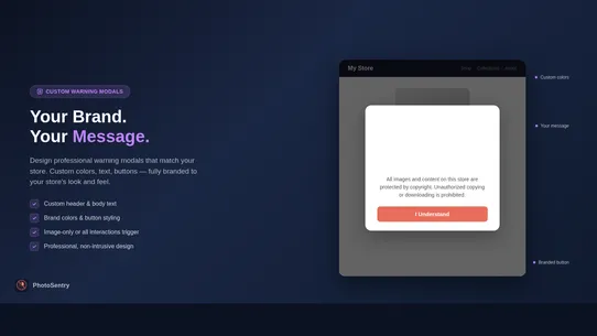 PhotoSentry: Image Protection screenshot