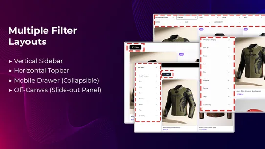 Filtrify Product Filter Search screenshot