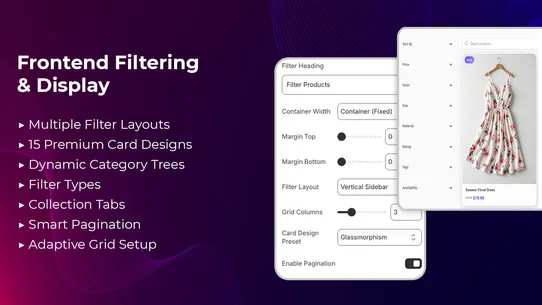 Filtrify Product Filter Search screenshot