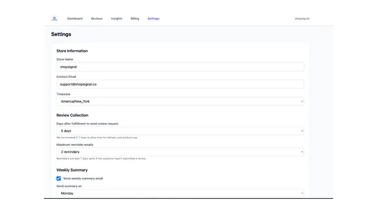 ShopSignal screenshot