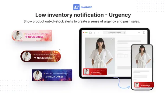 ShopOne Sales Popup, Sales Pop screenshot
