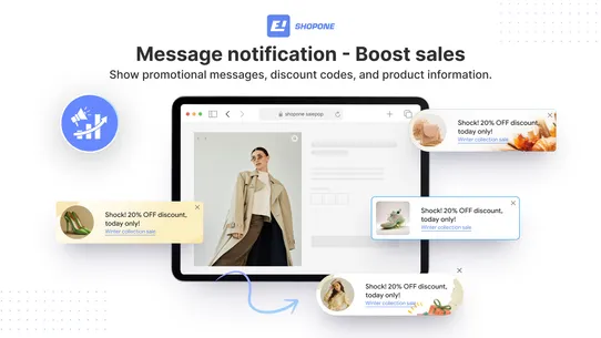 ShopOne Sales Popup, Sales Pop screenshot