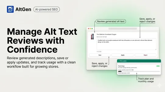 AltGen ‑ AI Alt Text for SEO screenshot