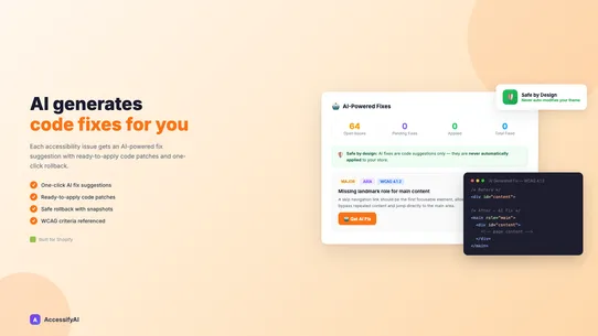 Accessify AI screenshot