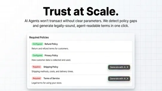 AgentReady: UCP &amp; Catalog screenshot