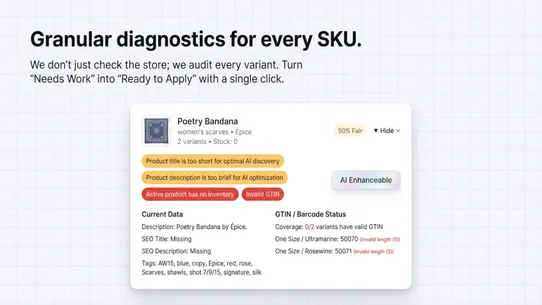 AgentReady: UCP &amp; Catalog screenshot