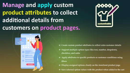 WBL ‑ Extra Product Options screenshot