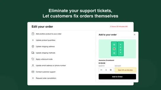 EditsYard ‑ Order Editing screenshot