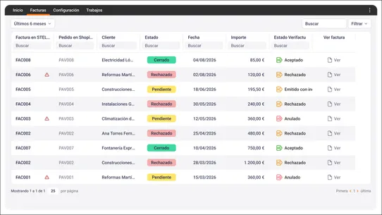 STEL Order screenshot