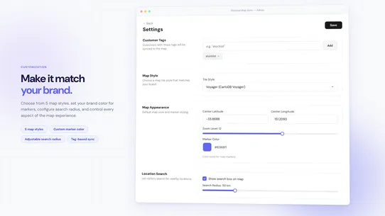 Plynthr ‑ Stockist Map Sync screenshot