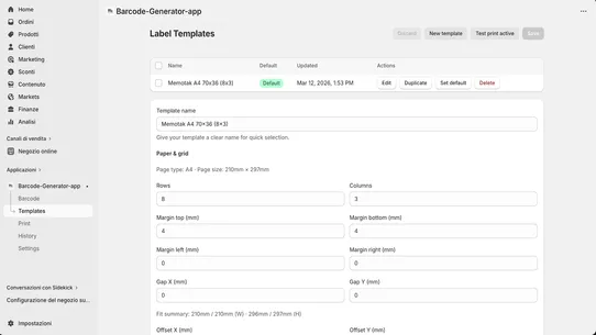 Barcode Generator screenshot