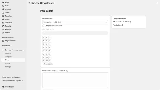 Barcode Generator screenshot