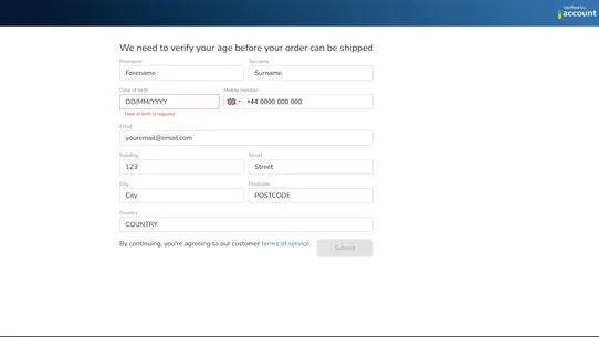 1account Age Verification v2 screenshot