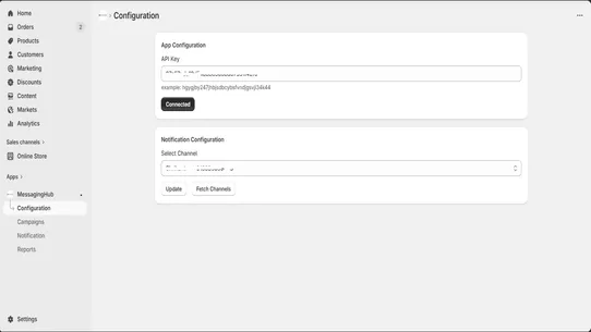 MessagingHub screenshot
