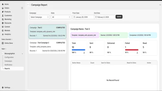 MessagingHub screenshot