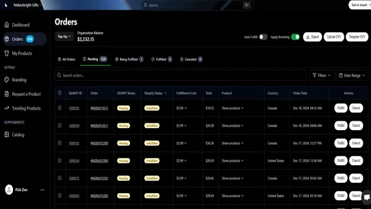 OnlyFulfills screenshot