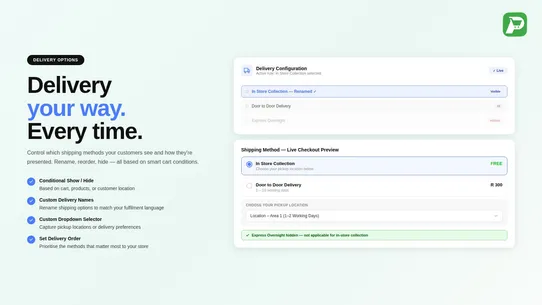 Pure Checkout Extensibility screenshot