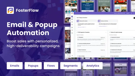 FosterFlow Email Marketing screenshot
