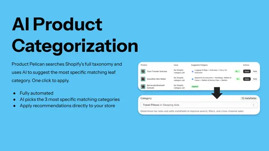 Product Pelican screenshot
