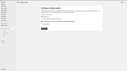 AATG ‑ AI Alt Text Generator screenshot