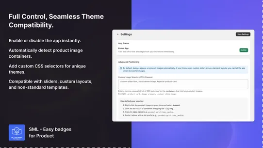 Easy badges for Product screenshot
