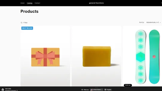 Product Badge Manager screenshot