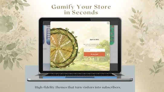 VibeWheel ‑ themed spin wheels screenshot