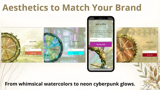 VibeWheel ‑ themed spin wheels screenshot