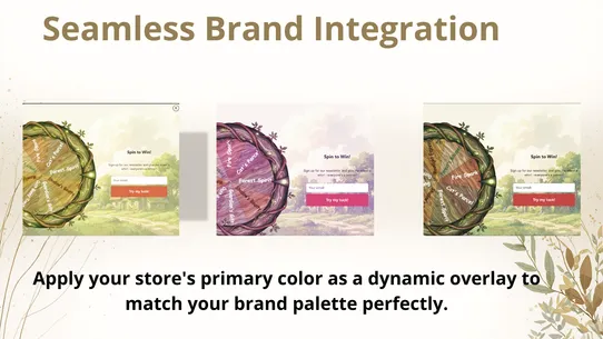 VibeWheel ‑ themed spin wheels screenshot