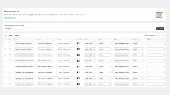 BlogBuddy screenshot