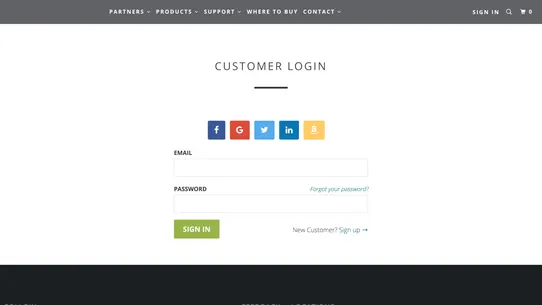 Open SignIn ‑ Social Login screenshot