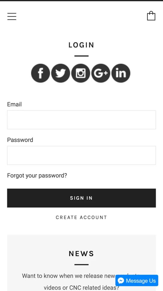 Open SignIn ‑ Social Login screenshot