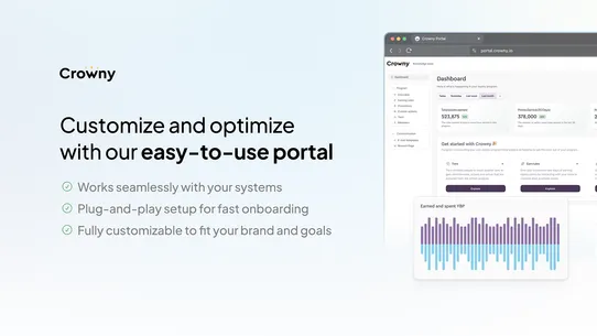 Crowny: Loyalty &amp; Social Media screenshot