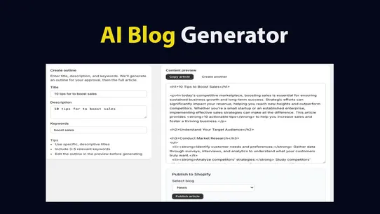 InviGen AI Blog &amp; Img Alt Text screenshot