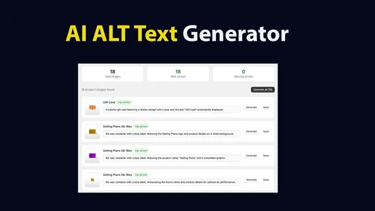InviGen AI Blog &amp; Img Alt Text screenshot