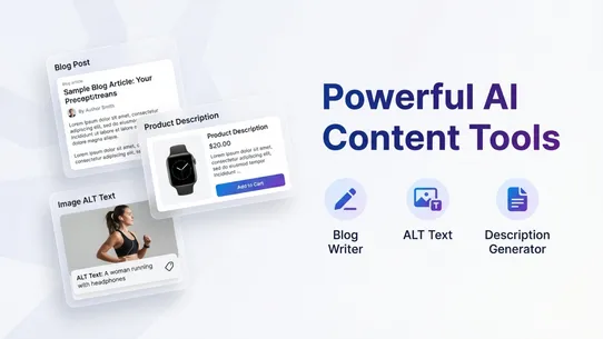 InviGen AI Blog &amp; Img Alt Text screenshot