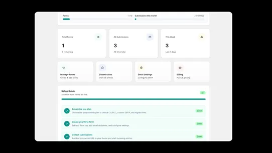 Dynamic Forms: Custom UI screenshot