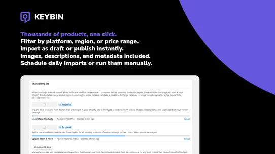 Keybin Digital Codes Sync screenshot