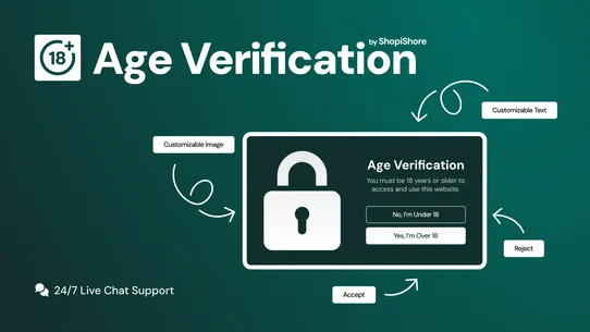 Easy Age Verification ‑ Popup screenshot