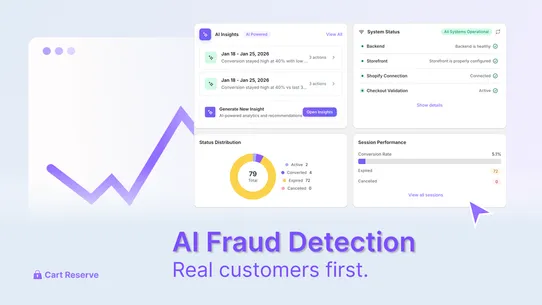 Cart Reserve screenshot