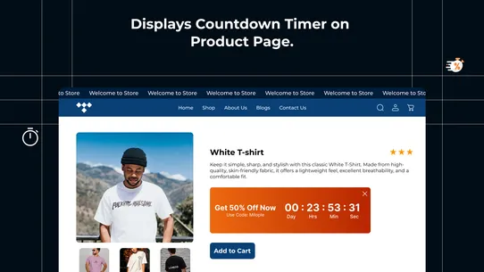 Milople Countdown Timer screenshot